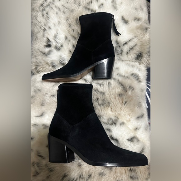 27 Edit BERKLEY2 Leather Upper Sock Booties - Picture 5 of 8